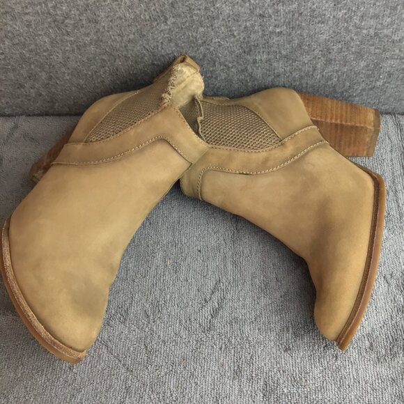 UGG Ankle Cobie Nubuck Leather Heel Chelsea Bootie 1010191 Size 7.5 - Picture 7 of 13